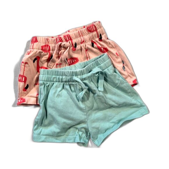 set of  Hanna Andersson soft jersey shorts perfect for playing all day - Picture 1 of 5